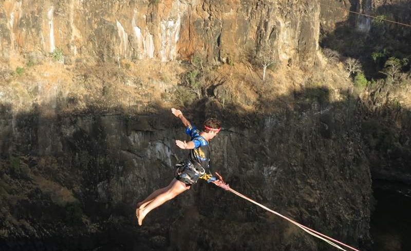 victoria falls gorge swing
