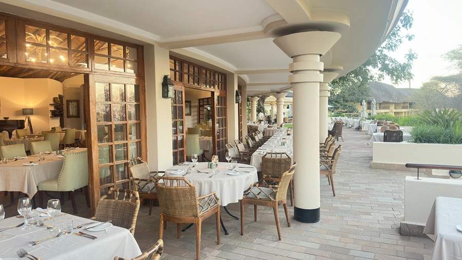 fine dining near victoria falls